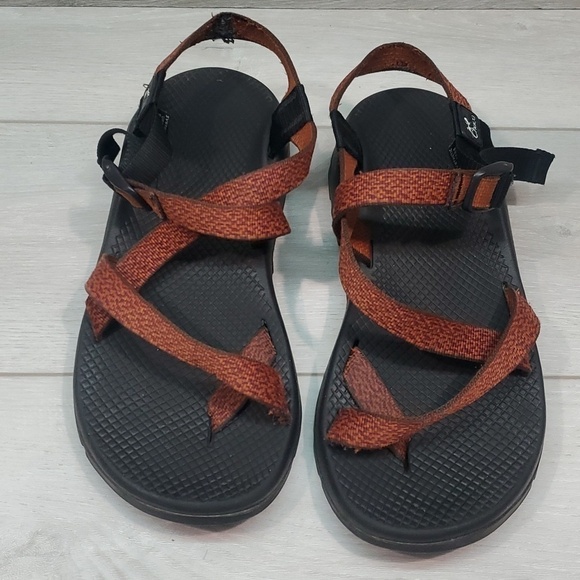 Chaco Mens Z/1 Outdoor Rust  Hiking Comfort Sandals shoes sz 10 main image 6